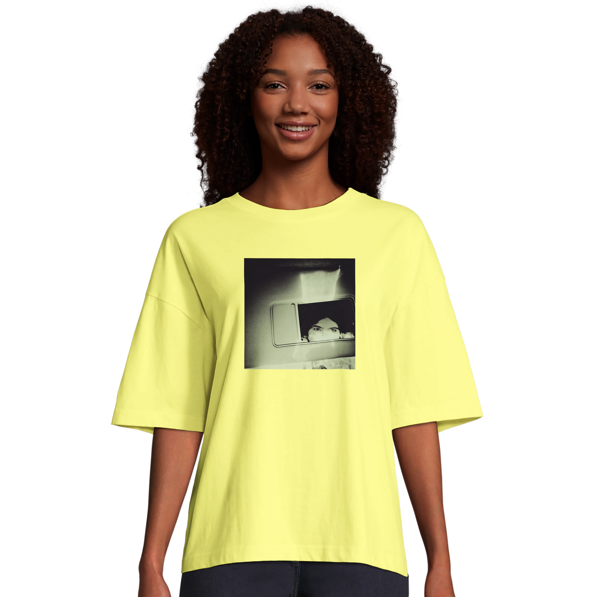 Curiosity - "On the Road" T-shirt Light Yellow 4