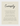 Curiosity Word of Intention Framed print 13x18 cm / 5x7″ White frame Linen paper