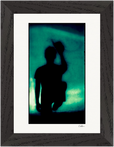 Dancing Cowboy Framed print 13x18 cm / 5x7″ Black frame 24