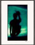 Framed print "Dancing Cowboy "Framed print cm / 5x7″ White frame