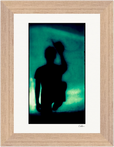 Dancing Cowboy Framed print 13x18 cm / 5x7″ Wood frame 15