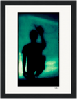 Dancing Cowboy Framed print 15x20 cm / 6x8″ Black frame 37
