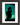 Dancing Cowboy Framed print 15x20 cm / 6x8″ Black frame 25