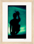 Dancing Cowboy Framed print 15x20 cm / 6x8″ Wood frame 17