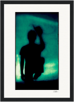 Dancing Cowboy Framed print 21x29.7 cm / 8x12" Black frame 38
