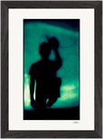Dancing Cowboy Framed print 21x29.7 cm / 8x12" Black frame 26
