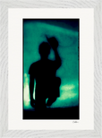 Dancing Cowboy Framed print 21x29.7 cm / 8x12" White frame 8