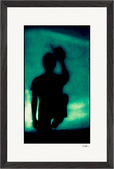 Dancing Cowboy Framed print 28x43  cm / XL (11x17″) Black frame 27