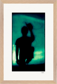 Dancing Cowboy Framed print 28x43  cm / XL (11x17″) Wood frame 18