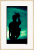 Dancing Cowboy Framed print 30x45 cm / 12x18″ Wood frame 21