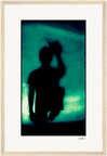 Dancing Cowboy Framed print 30x45 cm / 12x18″ Wood frame 21