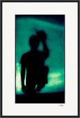 Dancing Cowboy Framed print 40x60 cm / 16x24″ Black frame 42