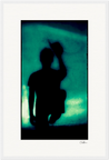 Dancing Cowboy Framed print 40x60 cm / 16x24″ White frame 12