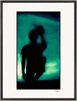 Dancing Cowboy Framed print 60x80 cm / 24x32″ Black frame 31