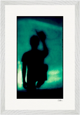 Dancing Cowboy Framed print 60x80 cm / 24x32″ White frame 13