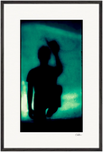 Dancing Cowboy Framed print 60x90 cm / 24x36″ Black frame 32
