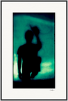 Dancing Cowboy Framed print 60x90 cm / 24x36″ Black frame 45