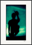 Dancing Cowboy Framed print A1 (59.4 x 84.1  cm) Black frame 43