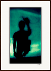 Dancing Cowboy Framed print A1 (59.4 x 84.1 cm) Dark wood frame 33