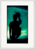Dancing Cowboy Framed print A1 (59.4 x 84.1 cm) White frame 12