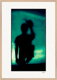 Dancing Cowboy Framed print A1 (59.4 x 84.1  cm) Wood frame 21