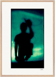 Dancing Cowboy Framed print A1 (59.4 x 84.1 cm) Wood frame 21