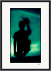 Dancing Cowboy Framed print A3 (29.7 x 42 cm) Black frame 40