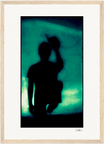 Dancing Cowboy Framed print A3 (29.7 x 42 cm) Wood frame 20