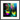 Dancing in Colours Framed print 30x30 cm / 12x12″ Black frame 46