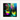 Dancing in Colours Framed print 30x30 cm / 12x12″ White frame 10