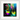 Dancing in Colours Framed print 30x30 cm / 12x12″ White frame 10