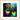 Dancing in Colours Framed print 30x30 cm / 12x12″ Wood frame 22