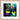 Dancing in Colours Framed print 30x30 cm / 12x12″ Wood frame 22