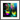 Dancing in Colours Framed print 50x50 cm / 20x20″ Black frame 39