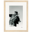 Everyday Hero Framed print 15x20 cm / 6x8″ Wood frame 29