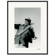 Everyday Hero Framed print 45x60 cm / 18x24″ Black frame
