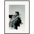 Everyday Hero Framed print 60x80 cm / 24x32″ Black frame