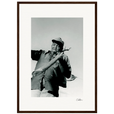 Everyday Hero Framed print A2 (42 x 59.4 cm) Dark wood frame 54