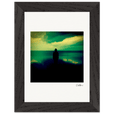 Emerald Storms Framed print 13x18 cm / 5x7″ Black frame 30