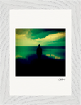 Emerald Storms Framed print 13x18 cm / 5x7″ White frame 6