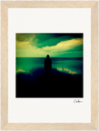Emerald Storms Framed print 13x18 cm / 5x7″ White frame 17