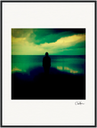 Emerald Storms Framed print 13x18 cm / 5x7″ White frame 51