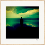 Emerald Storms Framed print 13x18 cm / 5x7″ White frame 28