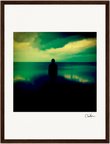 Emerald Storms Framed print 13x18 cm / 5x7″ White frame 34