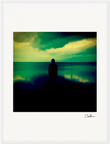 Emerald Storms Framed print 13x18 cm / 5x7″ White frame 13