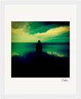 Emerald Storms Framed print 13x18 cm / 5x7″ White frame 7