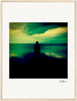 Emerald Storms Framed print 13x18 cm / 5x7″ White frame 25