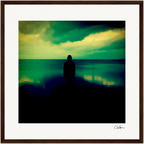 Emerald Storms Framed print 13x18 cm / 5x7″ White frame 35