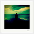 Emerald Storms Framed print 13x18 cm / 5x7″ White frame 11