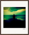 Emerald Storms Framed print 13x18 cm / 5x7″ White frame 36